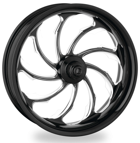 Performance Machine - Performance Machine Torque Trike Front Wheel - 21 x 3.5in - Platinum Cut - 1522-7106R-TORAJ-BMP
