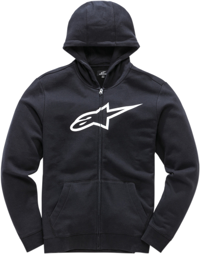 Alpinestars - Alpinestars Ageless Fleece Youth Hoody - 3038-53010-1020-L - Black/White - Large