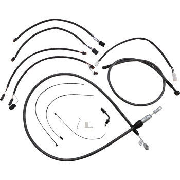 Magnum - Magnum Black Pearl Handlebar Installation Kit for 12in-14in. Ape - 4871181