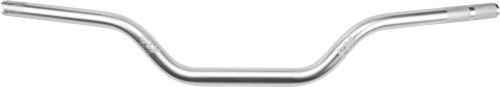 Forbidden Motorcycles - Forbidden Motorcycles 1-1/8in. Moto Style Handlebar with 1in. Ends - Silver - 4.5in. - HJ2020TFMT-01SL