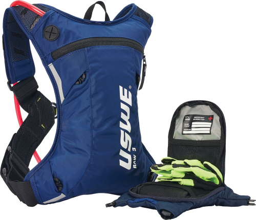 USWE - USWE Raw 3 Hydration Pack - Factory Blue - V-2043439