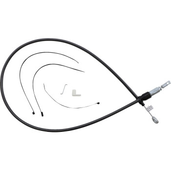 Magnum - Magnum Alternate Length Black Pearl Quick Connect Braided Upper Clutch Cable - 45in. - 423411HE