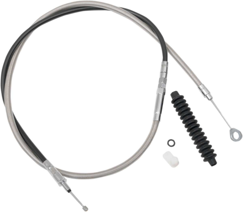 Drag Specialties - Drag Specialties Alternative Length Braided High Efficiency Clutch Cable - 70 11/16in. - 5322306HE