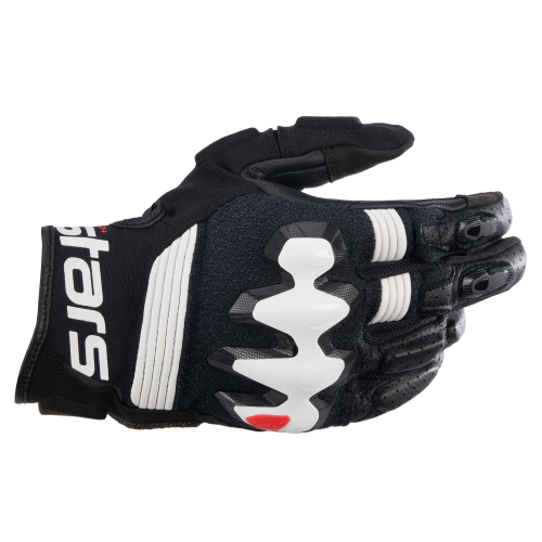 Alpinestars - Alpinestars Halo Leather Gloves - 3504822-12-2X - Black/White - 2XL