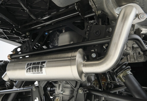 HMF Engineering - HMF Engineering Titan Series Dual Full System - Stainless Steel - 53575A637487