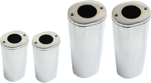 HardDrive - HardDrive Fork Slider Cover - Chrome - 301189