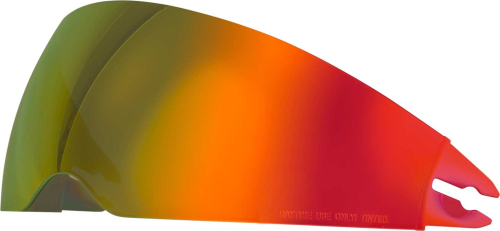 Fly Racing - Fly Racing Sunshield for Sentinel Helmets - Red Mirror - IS-08-RED
