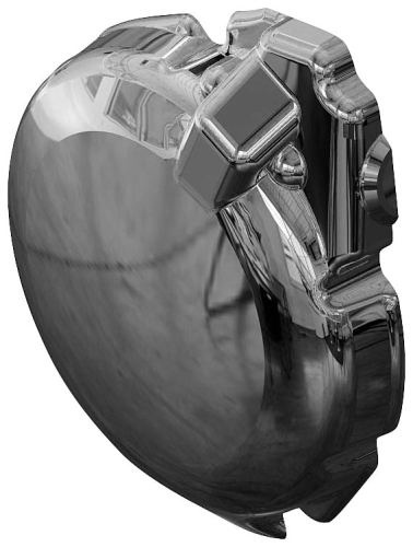Cycle Pirates - Cycle Pirates Chrome Engine Case Cover - EK6-C