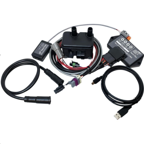 Daytona Twin Tec - Daytona Twin Tec Ignition Module and Harness Kit with Coil and Plug Wires - 30881