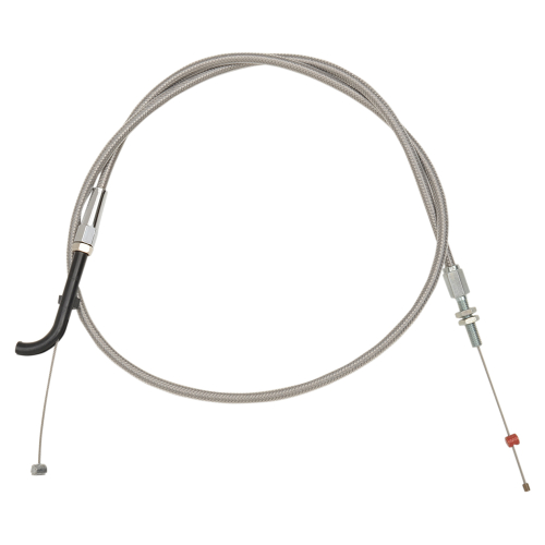 Barnett - Barnett Stainless Clear-Coated Throttle Cable (+6in.) - 102-85-30008-06