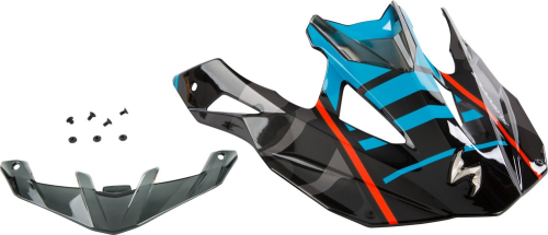 Scorpion - Scorpion Peak Visor for VX-35 Helmets - Miramar Blue - 35-02-03