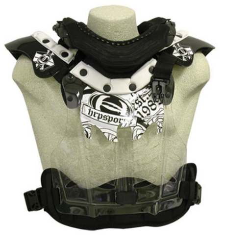 HRP Sports - HRP Sports Flak-Jak LT IMS Chest Protector - 0655-GY-11 - Gray - Medium