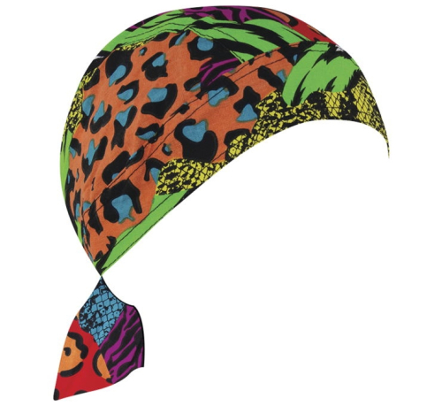 Zan Headgear - Zan Headgear Flydanna Headwrap - Z713 - Animal block - OSFM