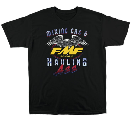FMF Racing - FMF Racing Fighter T-Shirt - FA21118907-BLK-LG - Black - Large