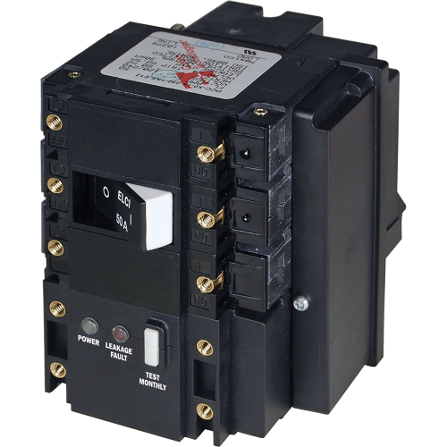 Blue Sea Systems - Blue Sea C-Series ELCI Main Circuit Breaker - 120/240V AC 50A