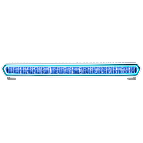RIGID Industries - RIGID Industries SR-L Series Marine 20" White LED Lightbar - White Light w/Blue Halo