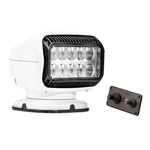 Golight - Golight Radioray GT Series Permanent Mount - White LED - Hard Wired Dash Mount Remote
