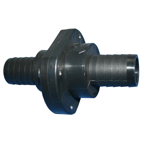 T-H Marine Supplies - T-H Marine Double Barb Inline Scupper Check Valve - 1-1/8" - Black