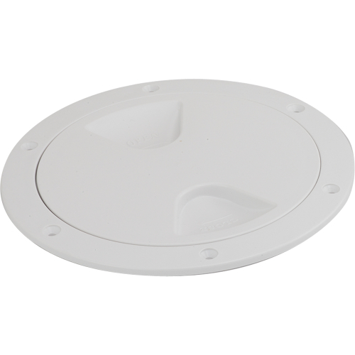 Sea-Dog - Sea-Dog Screw-Out Deck Plate - White - 4"