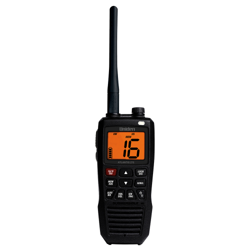 Uniden - Uniden Atlantis 275 Floating Handheld VHF Marine Radio