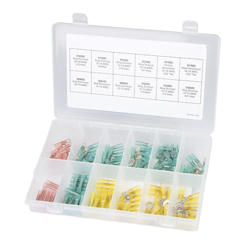 Ancor - Ancor 160-Piece Heat Shrink Terminals &amp; Connectors Kit