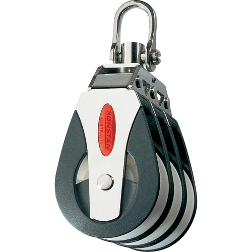 Ronstan - Ronstan Series 40 All Purpose Block - Triple - Swivel Head