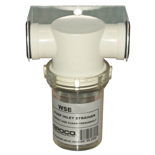GROCO - GROCO 1" Fresh Water Strainer w/#304 SS Basket