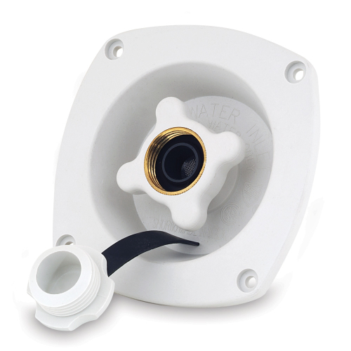 Shurflo by Pentair - Shurflo by Pentair Pressure Reducing City Water Entry - Wall Mount - Gel White