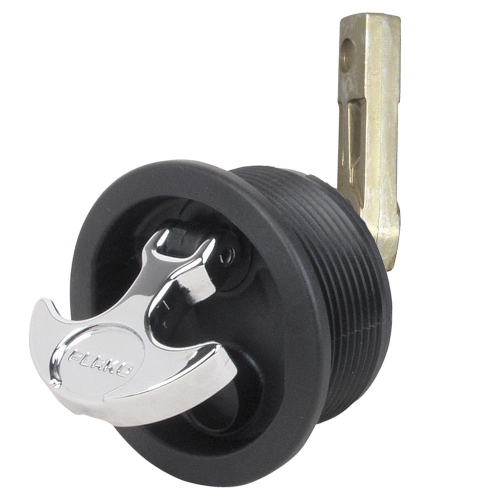 Perko - Perko Flush Mount Latch - Straight Cam Bar - 2.5" Hole - Black