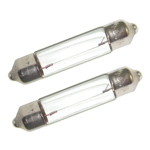 Perko - Perko Double Ended Festoon Bulbs - 12V, 10W, .74A - Pair