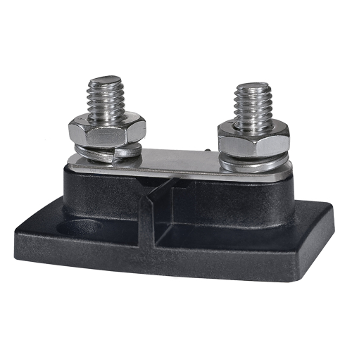 Blue Sea Systems - Blue Sea 2020 PowerBar Dual BusBar - Two 3/8"-16 Studs