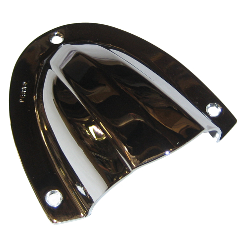 Perko - Perko Clam Shell Ventilator - Chrome Plated Brass - 4" x 3-3/4"