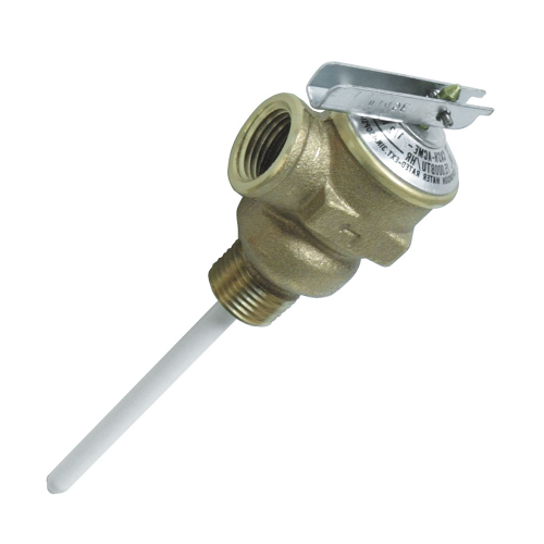 Camco - Camco Temperature & Pressure Relief Valve - 1/2" Valve w/4" Probe