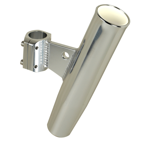 C.E. Smith - C.E. Smith Aluminum Clamp-On Rod Holder - Vertical - 1.66" OD