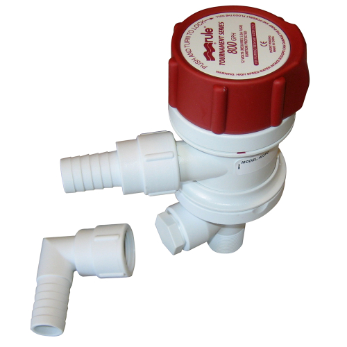 Rule - Rule FC Tournament Series 800 GPH Livewell/Aerator w/ Seacock Inlet