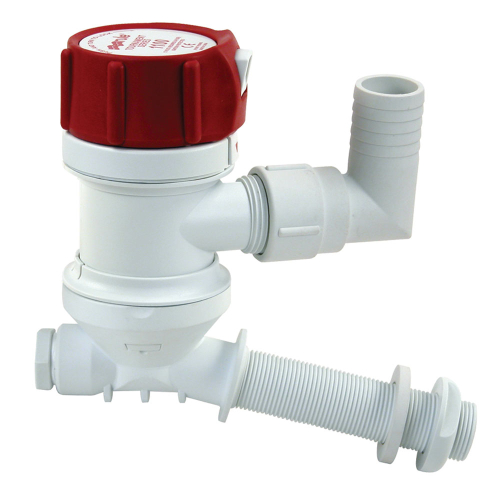 Rule - Rule "C" Tournament Series 800 GPH Livewell/Aerator w/ Angled Inlet