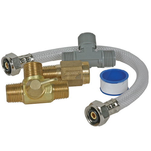 Camco - Camco Quick Turn Permanent Waterheater Bypass Kit