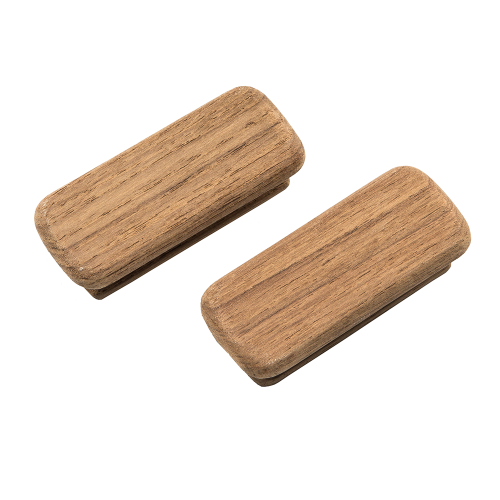 Whitecap - Whitecap Teak Rectangular Drawer Knob - 2-3/4"L - 2 Pack