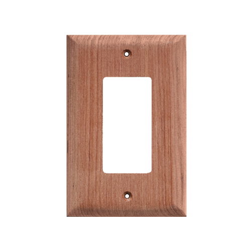 Whitecap - Whitecap Teak Ground Fault Outlet Cover/Receptacle Plate