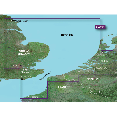 Garmin - Garmin BlueChart&reg; g3 HD - HXEU002R - Dover to Amsterdam &amp; England Southeast - microSD&trade;/SD&trade;
