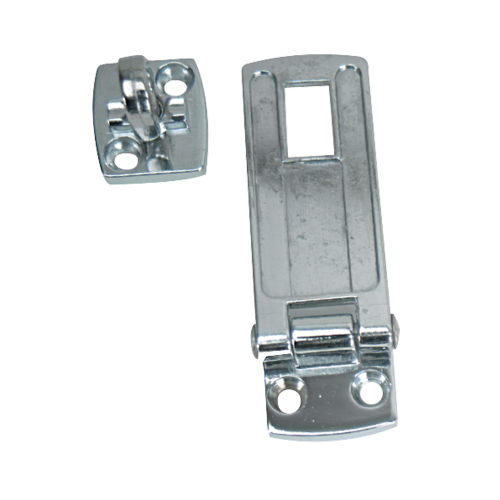 Whitecap - Whitecap Swivel Safety Hasp - CP/Zamac - 1-1/8" x 3"