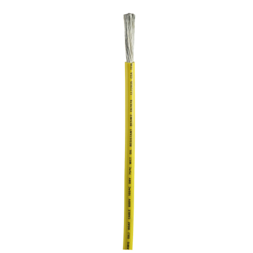 Ancor - Ancor Yellow 4 AWG Battery Cable - Sold By The Foot