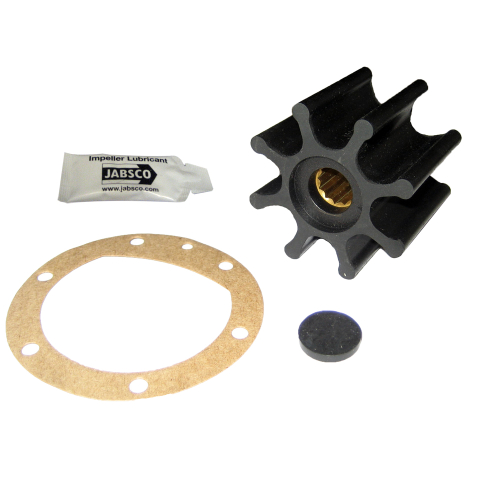 Jabsco - Jabsco Impeller Kit - 8 Blade - Nitrile - 2-9/16" Diameter - Spline Drive