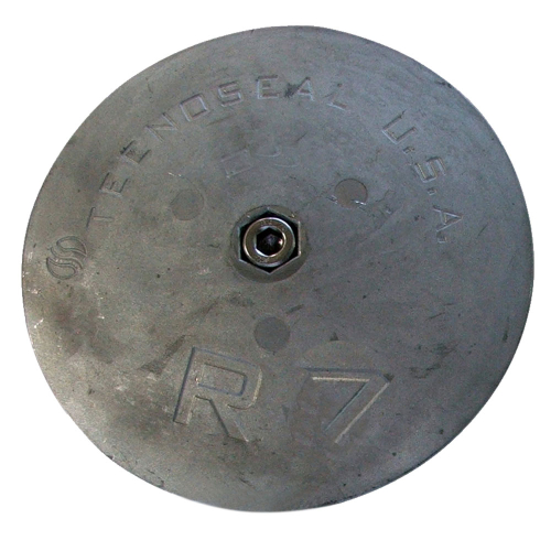 Tecnoseal - Tecnoseal R7 Rudder Anode - Zinc - 6-1/2" Diameter