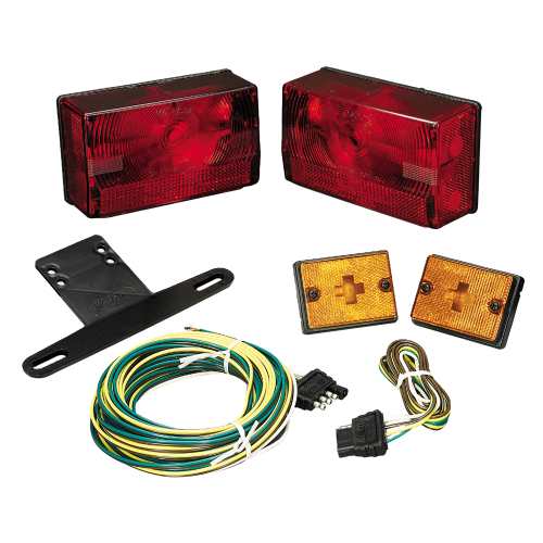 Wesbar - Wesbar Submersible Over 80" Taillight Kit w/Sidemarkers