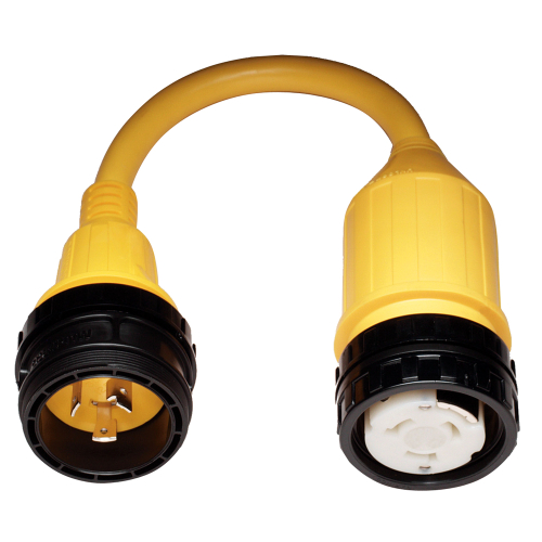 Marinco - Marinco 117A Pigtail Adapter - 50A Female to 30A Male