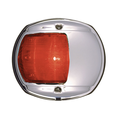 Perko - Perko LED Side Light - Red - 12V - Chrome Plated Housing