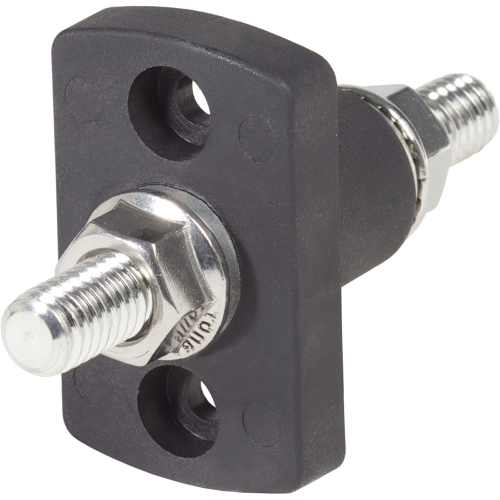 Blue Sea Systems - Blue Sea 2203 Black Terminal Feed Through Connector