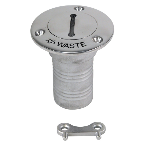 Whitecap - Whitecap Hose Deck Fill - 1-1/2" Hose Waste