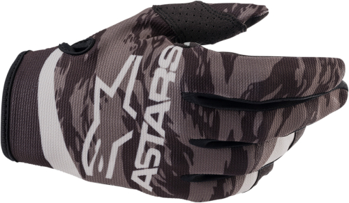 Alpinestars - Alpinestars Radar Youth Gloves - 3541822-106-XS - Black/Gray - X-Small